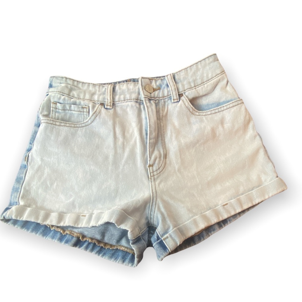 PacSun Dual Tone High Rise Mom Shorts Size 24